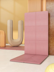 1pc Anti slip Pink TPE Foldable Yoga Mat