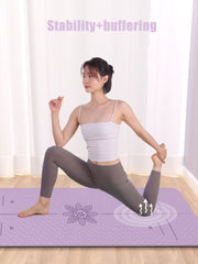 Yoga Mat For Women Non slip Exercise Dance Mat For Home Fitness