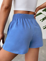 heavenyoga  Shorts with a solid elasticated waist